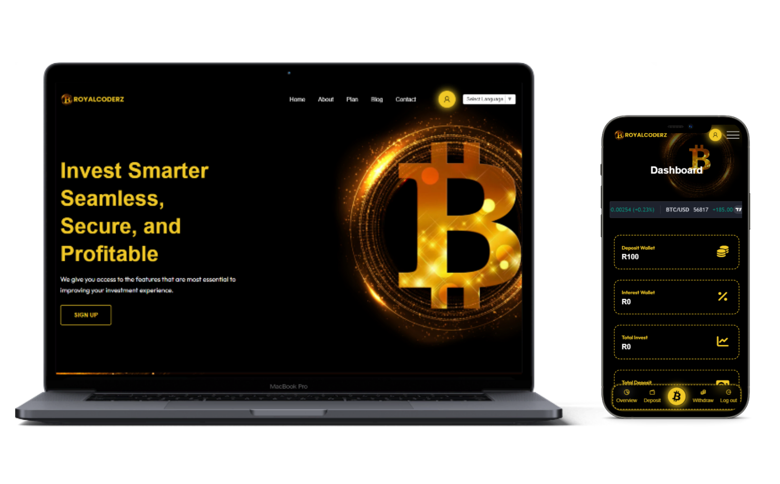 BitGold - Investment Platform